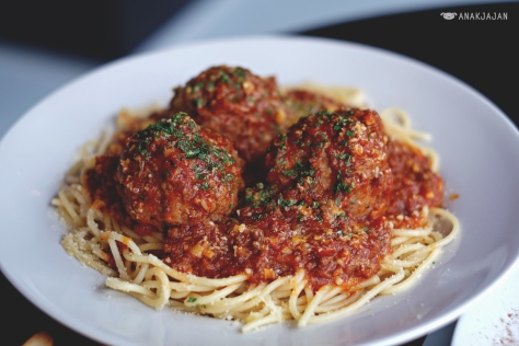 Brooklyn Spaghetti and Meatballs IDR 180k