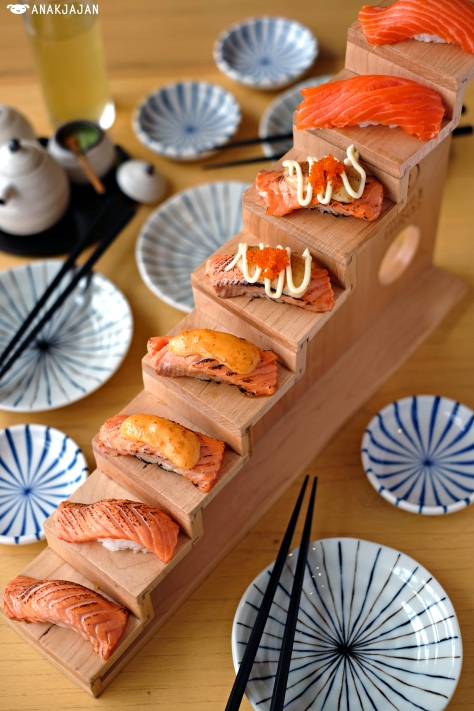Hiro Salmon Sushi IDR 90k